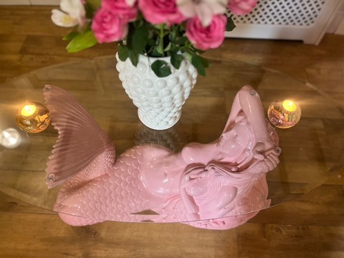 Mermaid pink coffee table - coffee,