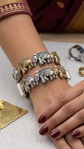 Elephant design kada - elephant,
