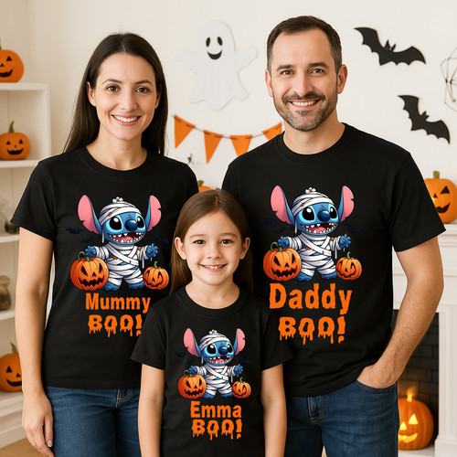 Stitch boo halloween - boo,
