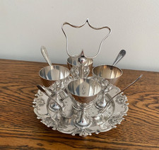 ANTIQUE 19TH C SILVER PLATED