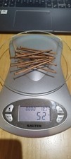 Vintage 75mm (3" x 3/32) Copper Nails 50gms