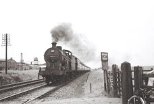 PHOTO  BR British Railways Steam locomotive 44278 Fowler Midland Werrington60/61