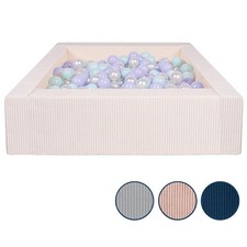 Soft play corduroy ball - corduroy, pit