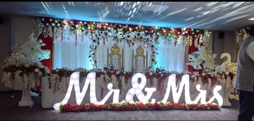 Mrs led light up letters - mr,