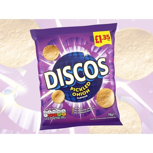 Discos crisps pickled - discos,
