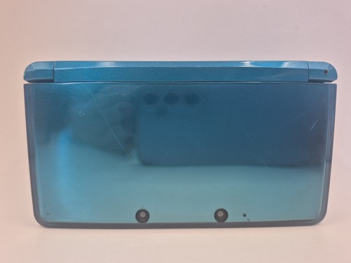 Metallic blue nintendo 3ds - nintendo,