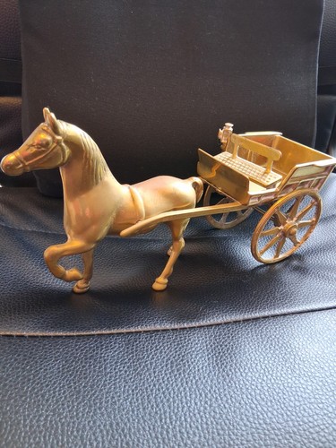 Vintage horse and carriage - horse,