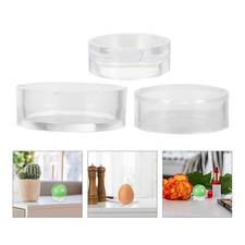  16 Sets Baseball Keepsake Display Sphere Holder Round Stand Stands