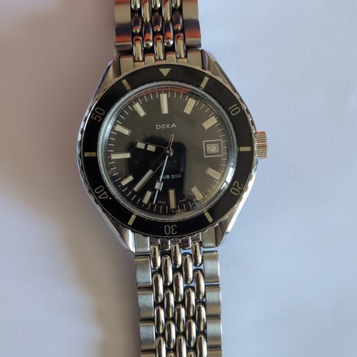 Doxa sub 200 black dial - doxa,