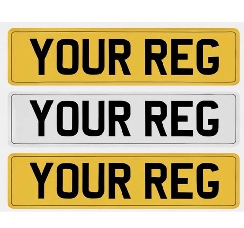 Number plates road legal - uk,
