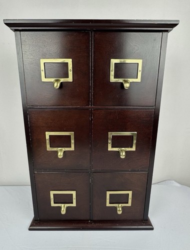 Vintage style card catalog - card,