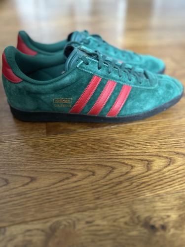 Adidas gazelle green red - gazelle, og
