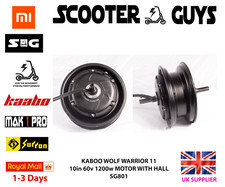 KAABO-WOLF WARRIOR 11 60V 1200W II INCH BRUSHLESS MOTOR SG801 1-3 DAY DELIVERY**