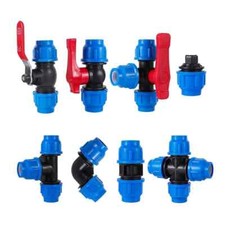 Stop Tap Valve 20mm 25mm 32mm Ball Valve Water Pipe Compression End Pipe Fitting