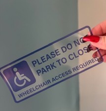 WHEELCHAIR ACCESS REQUIRED CAR