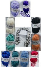 Scarf knitting yarn Butterfly Uni - buy one, get one free