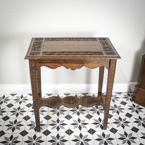 Victorian antique oak side - antique,