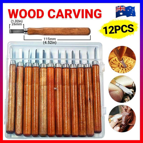 12pcs wood carving - wood, tool