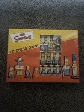 The Simpsons 3d Chess Set