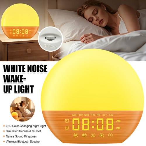 Sunrise alarm clock with - alarm,