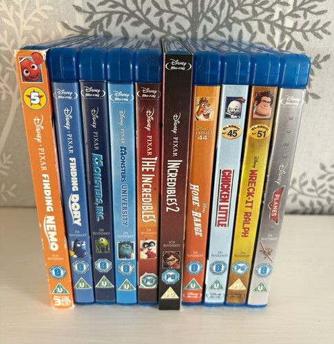 Disney pixar blu ray bundle - bundle, 10