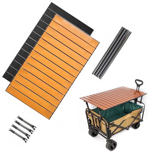 Folding camping trolley - folding,