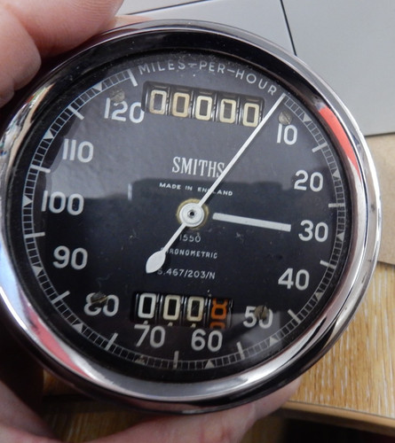 Smiths 120mph speedo - 120mph,