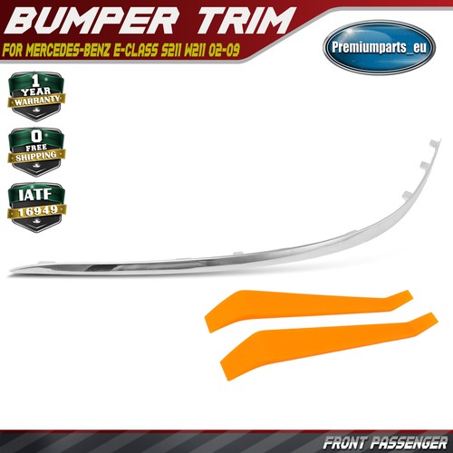 Front left chrome bumper - left,