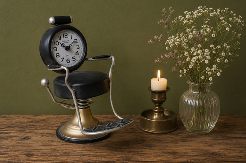 Barber chair novelty desk - chair,