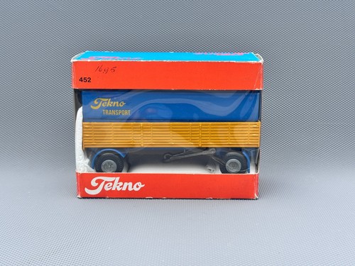 Tekno drag trailer 452 - 452, blue
