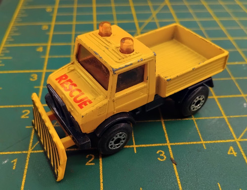 Vintage unimog snow plough - vintage,