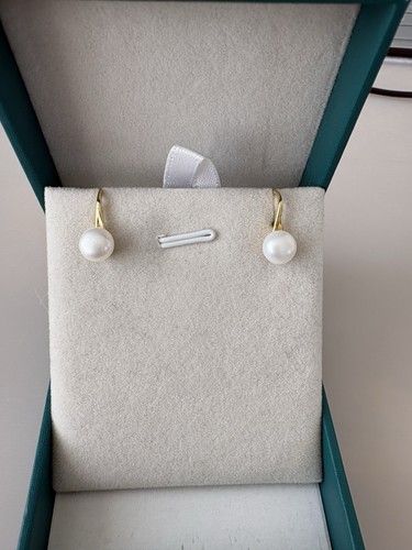 Freshwater pearl earrings - freshwater,