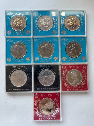 Coins souvenir 1981 royal - 1981,