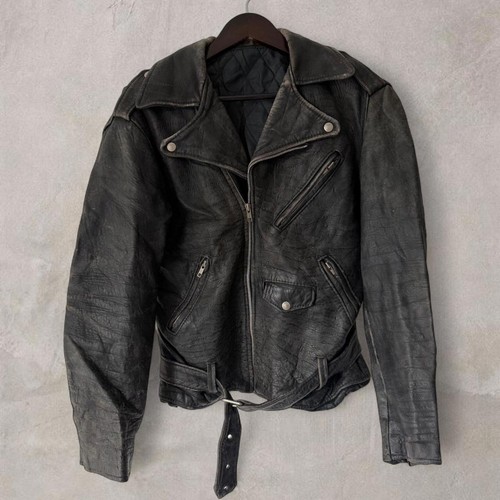 Vintage biker jacket - vintage,