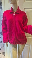 New Lovely Very Warm Ladies Coat / Jacket Size M ( 14 - 16 ) Lisa International