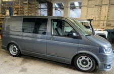 Volkswagen Transporter T6 banded steel wheels, 17inch with new tyres T5 etc