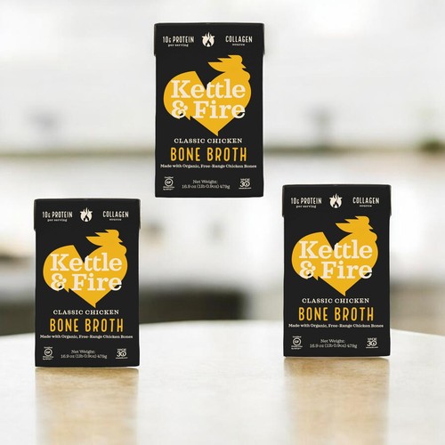 Chicken bone broth - kettle, &