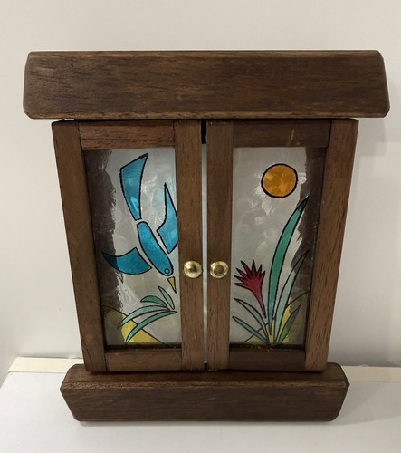 Vintage stained glass - vintage,