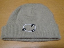 BEIGE WOOLY  STYLE HAT ONE