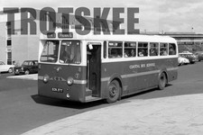 35mm Negative Coastal Bus Service Leyland Royal Tiger 2 ECK577 c1967