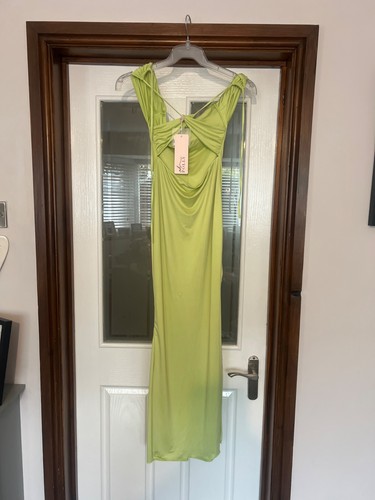 Polly lime green cut - lime,