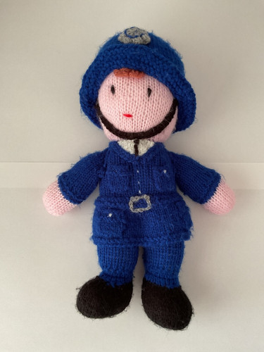 Hand made knitted stuffed - made,