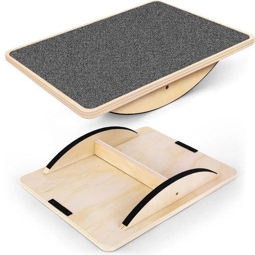 Wooden balance board wobble - board,
