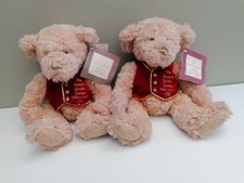 Set of 2 Russ The Queen’s Golden Jubilee Teddy Bear With Tag Soft Toy 21cm Tall