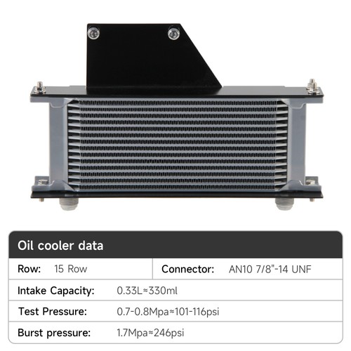 Bolt an10 row - 15, cooler