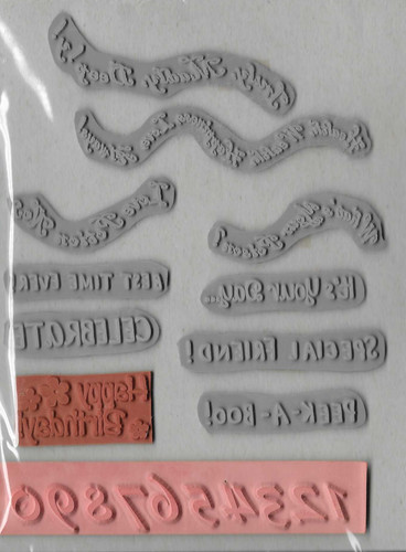 Sentiment rubber stamps for - sentiment,