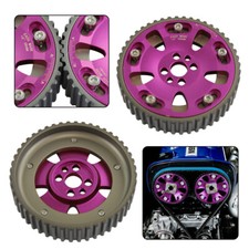 2PCS Racing Cam Timng Pulleys for Nissan Nissan GT-R R33 2.5L RB25DET 1993-1998