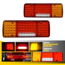 Led Rear Tail Lights Pair 12V