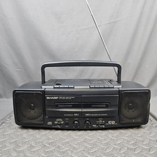 Sharp cd55 boombox - sharp, stereo