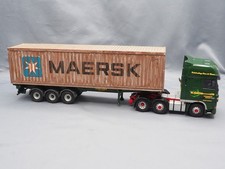 Corgi 1:50 DAF 105 & skeletal trailer & container in the livery W.Carter CC14104